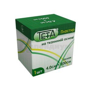 ПЛАСТЫРЬ НА ТКАНЕВОЙ ОСНОВЕ В РУЛОНАХ TETA®