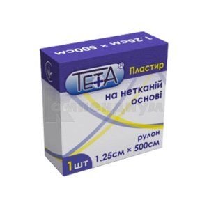 ПЛАСТЫРЬ НА НЕТКАНОЙ ОСНОВЕ В РУЛОНАХ TETA®