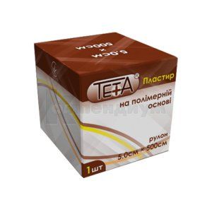 ПЛАСТЫРЬ НА ПОЛИМЕРНОЙ ОСНОВЕ В РУЛОНАХ TETA®