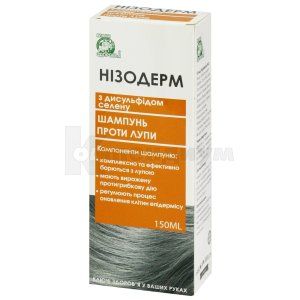 Низодерм с дисульфидом селена шампунь от перхоти (Nizoderm with selen disulphide shampoo against dandruff)