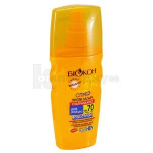 Спрей против загара SPF-70 (Anti-tanning spray SPF-70)