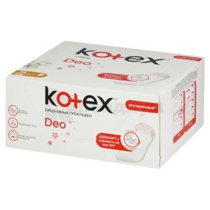 Прокладки гигиенические Котекс део (Hygienic pads Kotex deo)