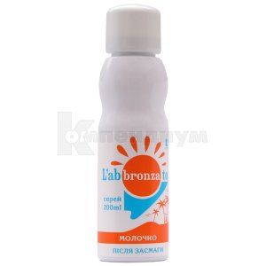 Молочко-спрей после загара Лаббронзато (Milk spray after tanning Labbronzato)