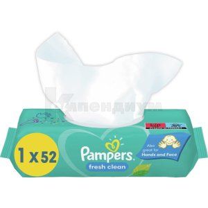 САЛФЕТКИ ДЕТСКИЕ ВЛАЖНЫЕ PAMPERS