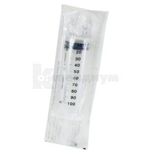 Шприц стерильный без иглы катетер (Sterile syringe without needle catheter)