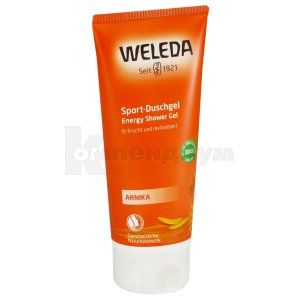 Гель для душа арника спорт Веледа (Shower gel arnica sport Weleda)