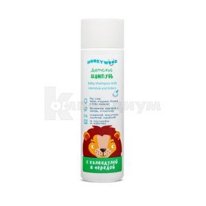 Ханивуд детский шампунь с календулой и чередой (Honeywood baby shampoo with calendula and bidens)