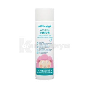 Ханивуд детский шампунь с ромашкой и молочными протеинами (Honeywood baby shampoo with chamomile and milk proteins)