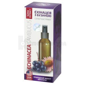 Эхинацея с бузиной супер экстракт (Echinacea with elderberry super extract)