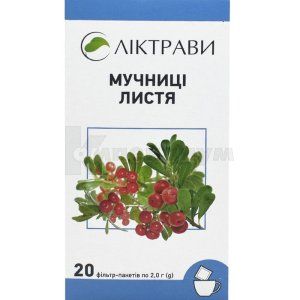 Толокнянки листья (Bearberry folia)