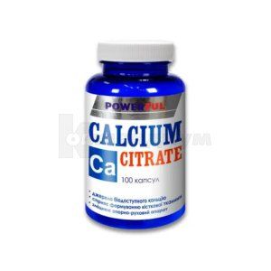 Цитрат кальция (Calcium citrate)