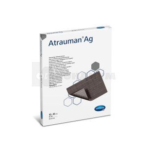 Повязка пропитанная серебром Atrauman® Ag