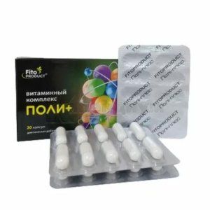 Поли+ витаминный комплекс (Poly+ vitamin complex)