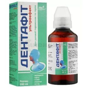 Дентафит ультраэффект для ротовой полости и горла (Dentafit ultraeffect)