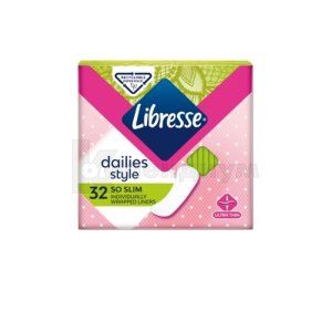 Прокладка гигиенические Либресс дейлис стайл со слим (Hygienic pads Libresse dailies syle so slim)