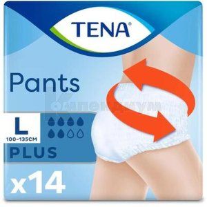 Трусы-подгузники для взрослых Тена пантс плюс (Tena pants plus adult diapers)