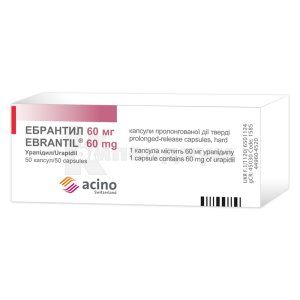 Эбрантил <I>капсулы</I> (Ebrantil<sup>&reg;</sup> <I>capsules</I>)