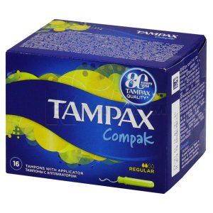 Тампоны Тампакс компак регуляр (Tampons Tampax compak regular)