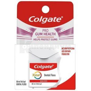 Зубная нить Колгейт тотал (Dental floss Colgate total)