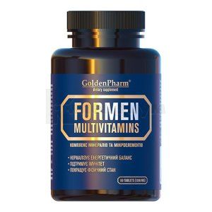 Витамины для мужчин (For men multivitamin)