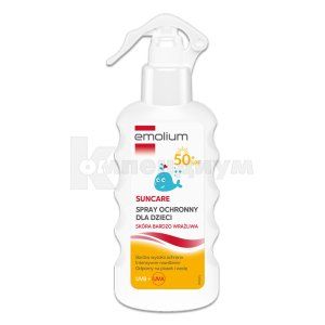 Эмолиум солнцезащитный спрей для детей SPF 50+ (Emolium sunscreen spray for children SPF 50+)