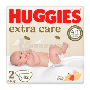 Подгузники детские гигиенические Huggies Extra Care