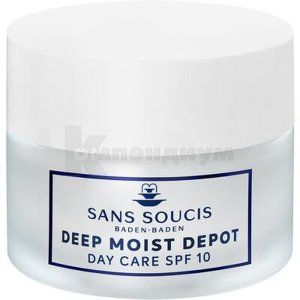 Sans Soucis (Сан Суси) Deep Moist Depot уход дневной для нормальной, сухой кожи