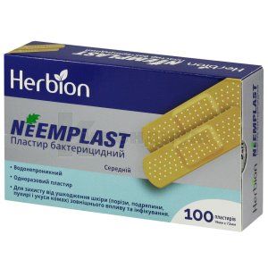 ПЛАСТЫРЬ БАКТЕРИЦИДНЫЙ NEEMPLAST