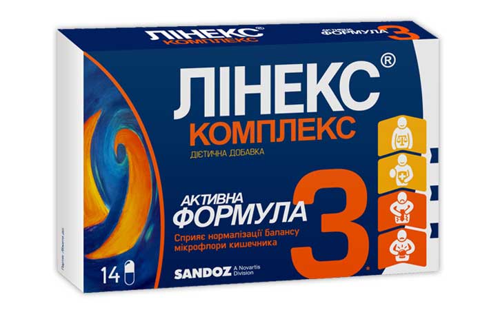 ЛИНЕКС КОМПЛЕКС Sandoz - Инструкция, Цена В Аптеках, Аналоги.