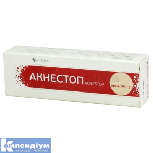 Акнестоп® крем, 200 мг/г, туба, 30 г, № 1; Корпорація Артеріум