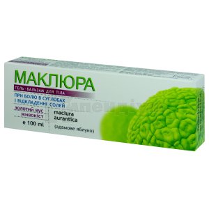 Гель-бальзам для тіла Маклюра, золотой вус, живокіст: інструкція, ціни ...