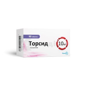 Торсид® таблетки, 10 мг, блістер, № 90; Фармак