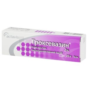 Троксевазин® гель, 2 %, туба, 20 г, № 1; Тева Україна