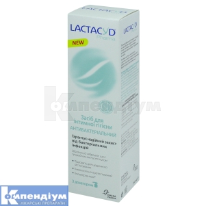 Лактацид<sup>&reg;</sup> засіб для інтимної гігієни (Lactacyd<sup>&reg;</sup> intimate care product)