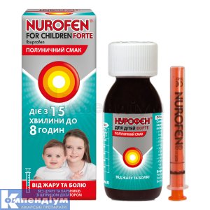 Нурофєн<sup>®</sup> для дітей форте