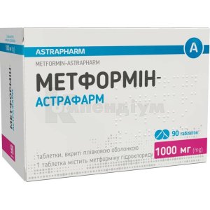МЕТФОРМІН-АСТРАФАРМ