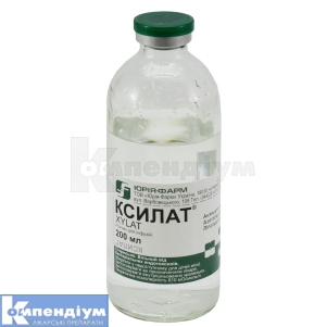 Ксилат® розчин для інфузій, пляшка, 200 мл, № 1; Юрія-Фарм