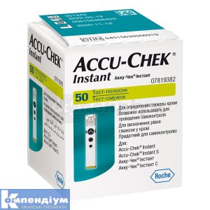 Тест-смужки Акку-Чек® Інстант № 50; Roche Diabetes Care GmbH