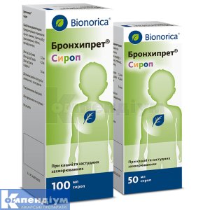 Бронхипрет сироп: інструкція, ціни, аналоги, як приймати — все про ...