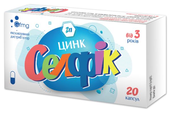 СЕЛФІК-ЦИНК: інструкція по застосуванню, ціна в аптеках України ...