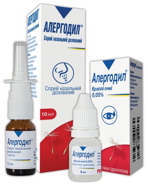 Активна речовина АЗЕЛАСТИН (AZELASTINUM) | Компендіум