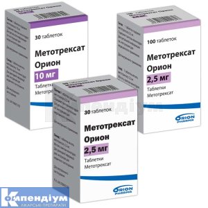 Метотрексат Оріон: інструкція, ціни, аналоги, як приймати — все про ...