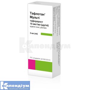 Тафлотан Мульті: інструкція по застосуванню, ціна в аптеках України ...