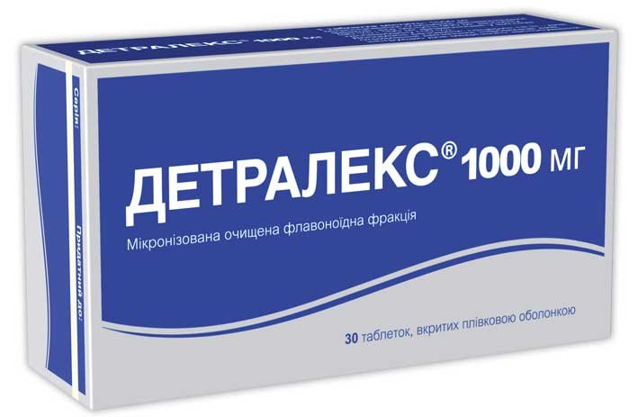 Детралекс<sup>®</sup> 1000 мг