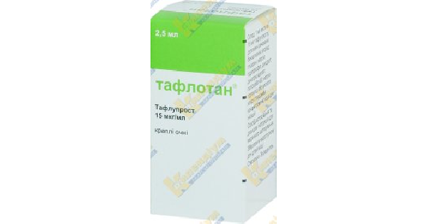 ТАФЛОТАН інструкція по застосуванню, ціна в аптеках України, аналоги .