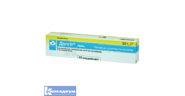 Долгит: инструкция, цена, аналоги | гель DOLORGIET GmbH & Co. KG ...