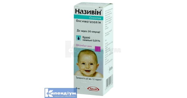 Називін Сенситив: інструкція по застосуванню, ціна в аптеках України ...