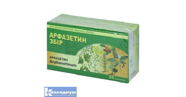 Арфазетин: инструкция, цена, аналоги | сбор | Компендиум — справочник ...