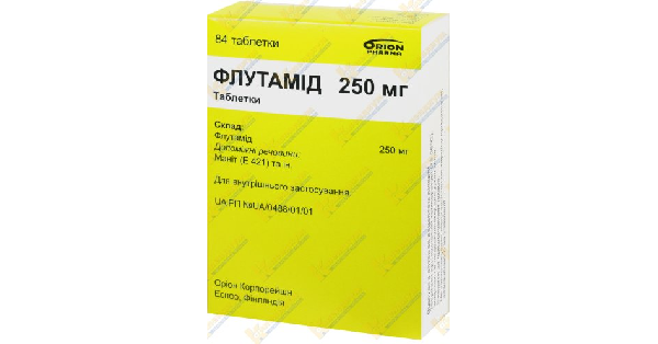 ФЛУТАМИД таблетки — инструкция и цена в аптеках Украины, аналоги и ...