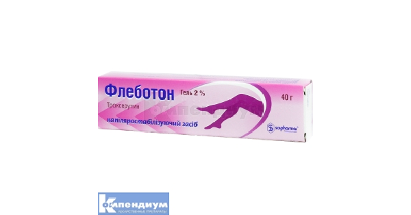 Флеботон: инструкция, цена, аналоги | гель Sopharma | Компендиум ...